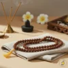 5 Mukhi Rudraksha Mala - 108 Beads, 8mm